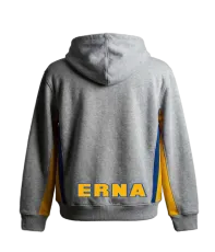 ERNA Grey HOODIE Back